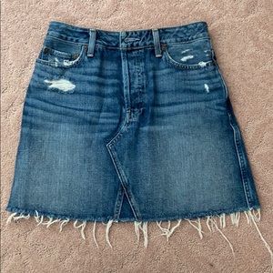 Abercrombie & Fitch Jean Skirt